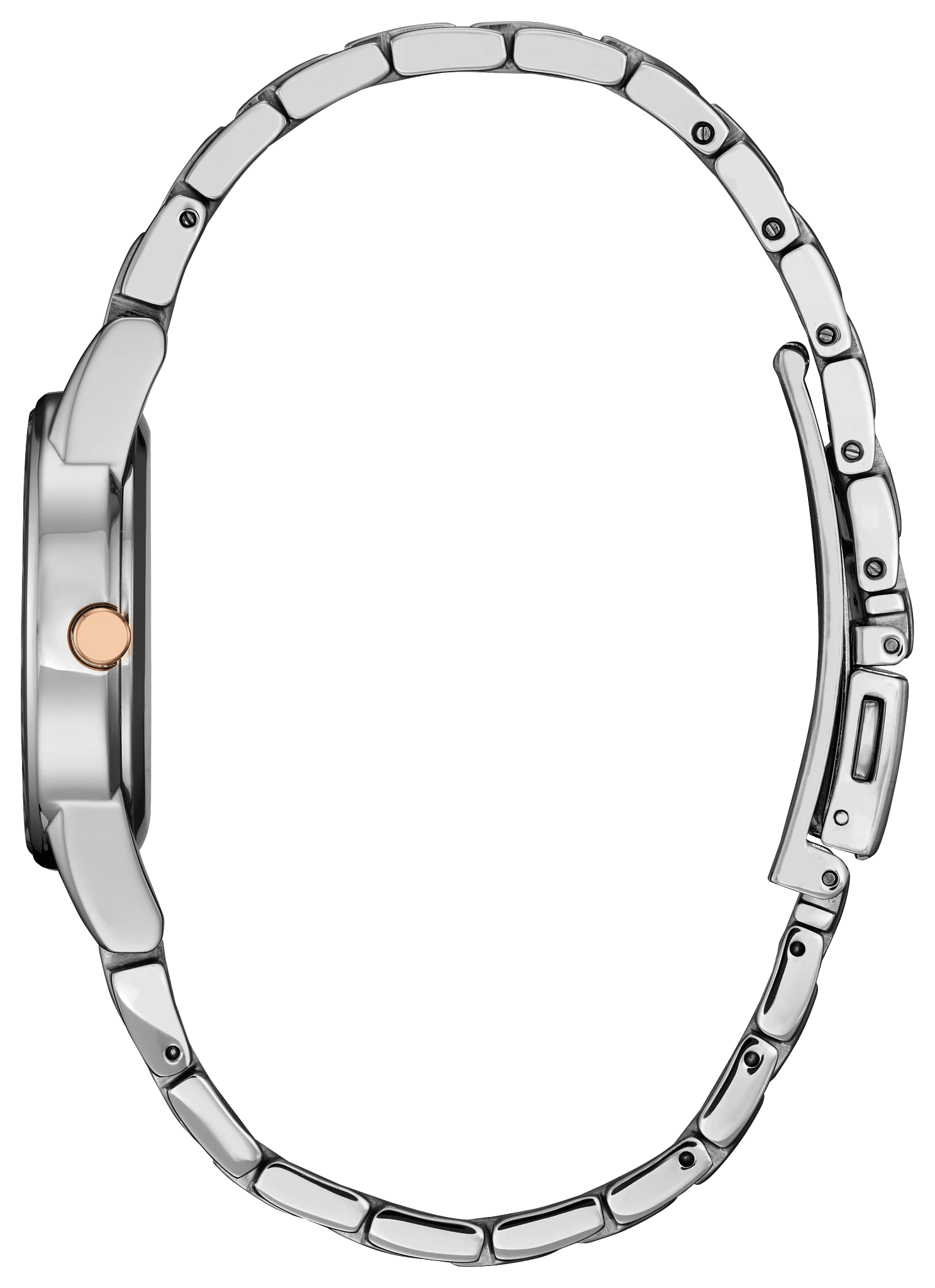 Aurora Enchanted Pink Dial Stainless Steel Bracelet GA1081-65N